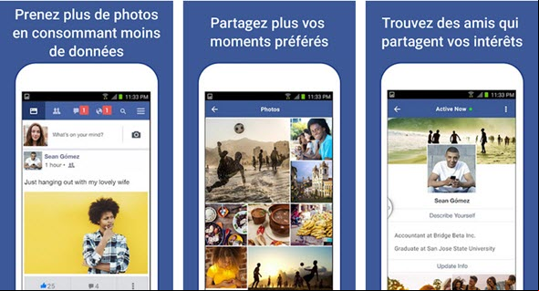 Facebook Lite Screenshot