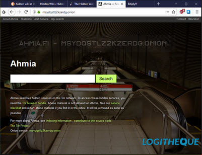 Ahmia The Onion Router